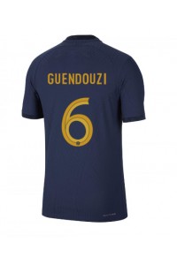 Frankrike Matteo Guendouzi #6 Fotballdrakt Hjemme Klær VM 2022 Korte ermer
